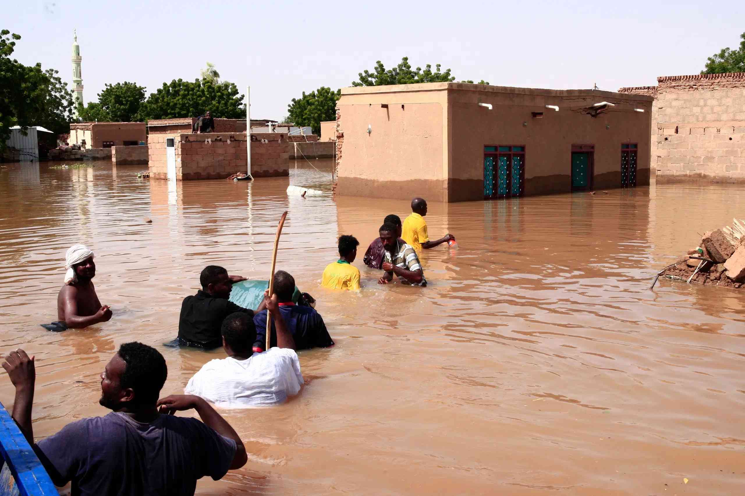 Torrential rains and floodings in Sudan